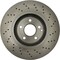 Centric Parts Standard Drilled Brake Rotor, 228.35064 228.35064 - alternate 3